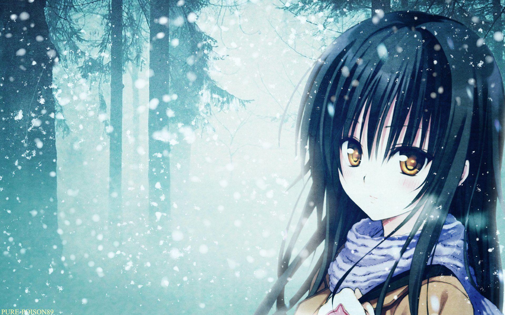 Sad Anime Girl Wallpaper Hd - HD Wallpaper 