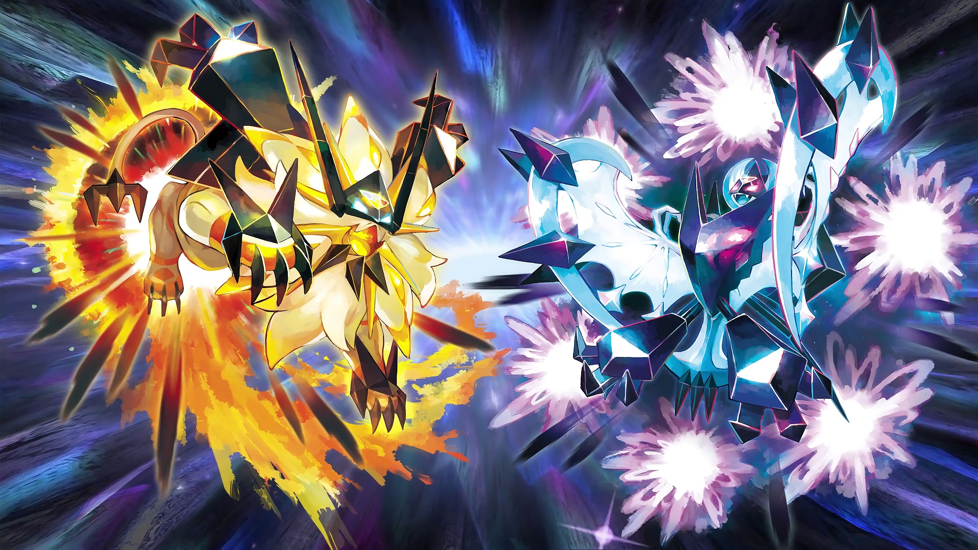 Dusk Mane Necrozma And Dawn Wings Necrozma - HD Wallpaper 