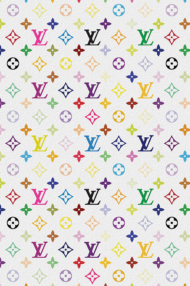 Louis Vuitton Multicolor Wallpaper - Louis Vuitton Multicolor Logo - HD Wallpaper 