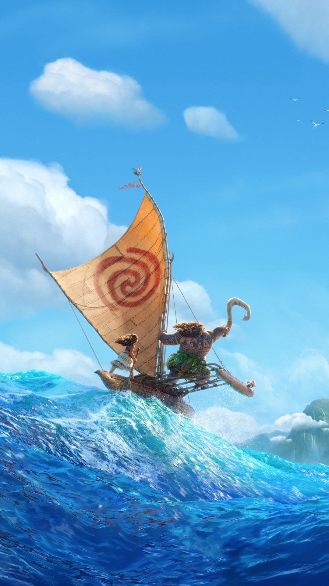 Disney Moana 2016 Animation - Moana Iphone Wallpaper Hd - HD Wallpaper 