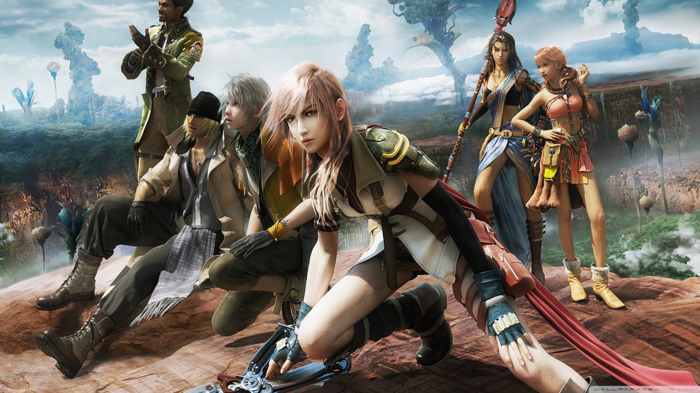 Final Fantasy Xiii Team - HD Wallpaper 