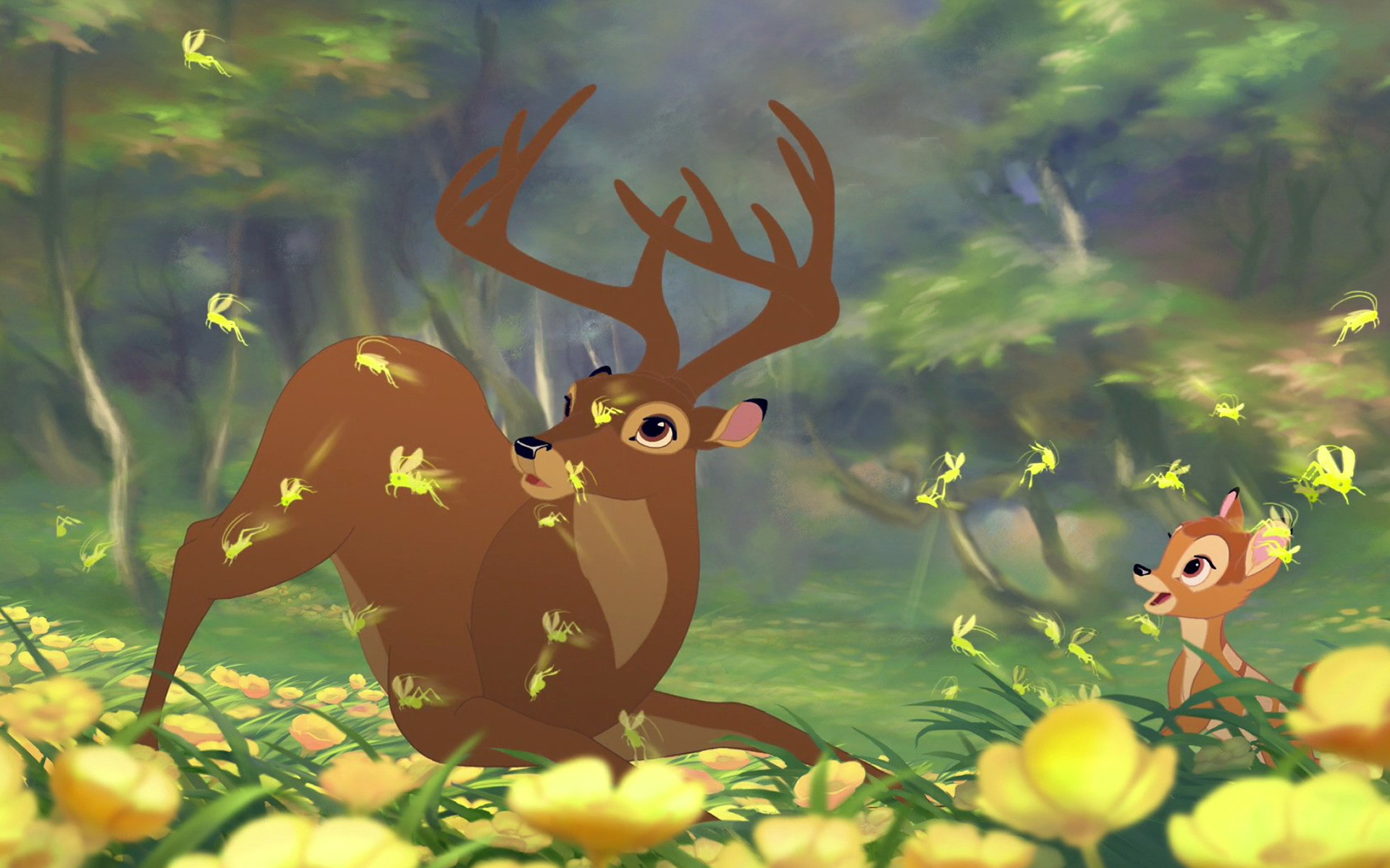 Bambi Wallpaper Free Download - Bambi Artist Tyrus Wong - HD Wallpaper 