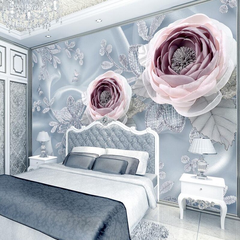 Rose Wall Mural - HD Wallpaper 