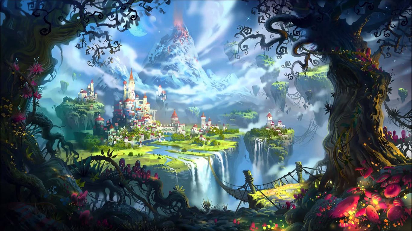 Fairytale Background - HD Wallpaper 
