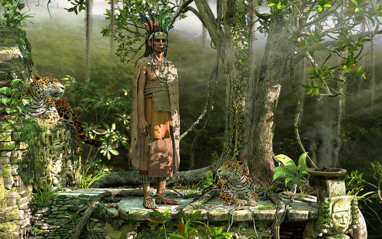 Priest Nature Art - HD Wallpaper 