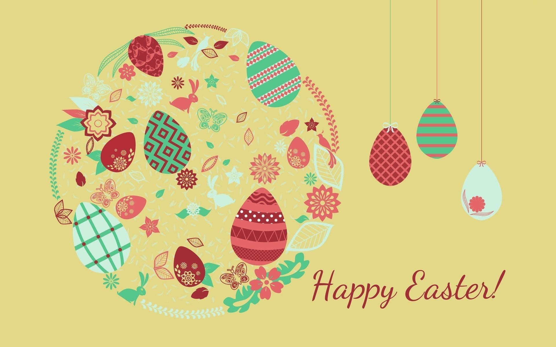 Happy Easter Hd Wallpaper - Happy Easter - HD Wallpaper 