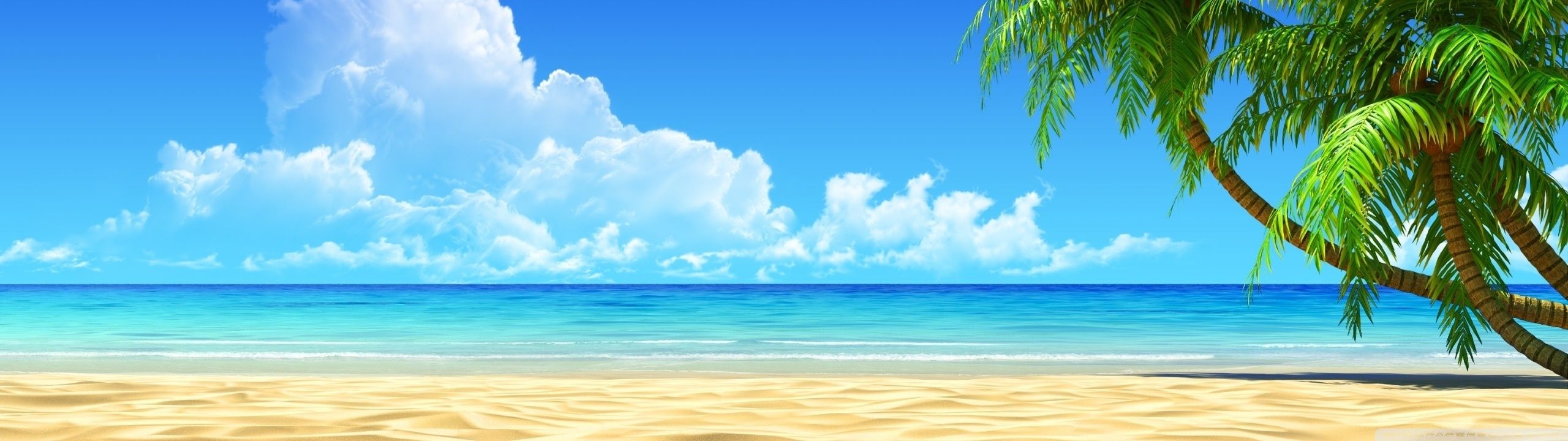 Beach Hd ❤ 4k Hd Desktop Wallpaper For • Wide & Ultra - Beach Wallpaper Dual Screen - HD Wallpaper 