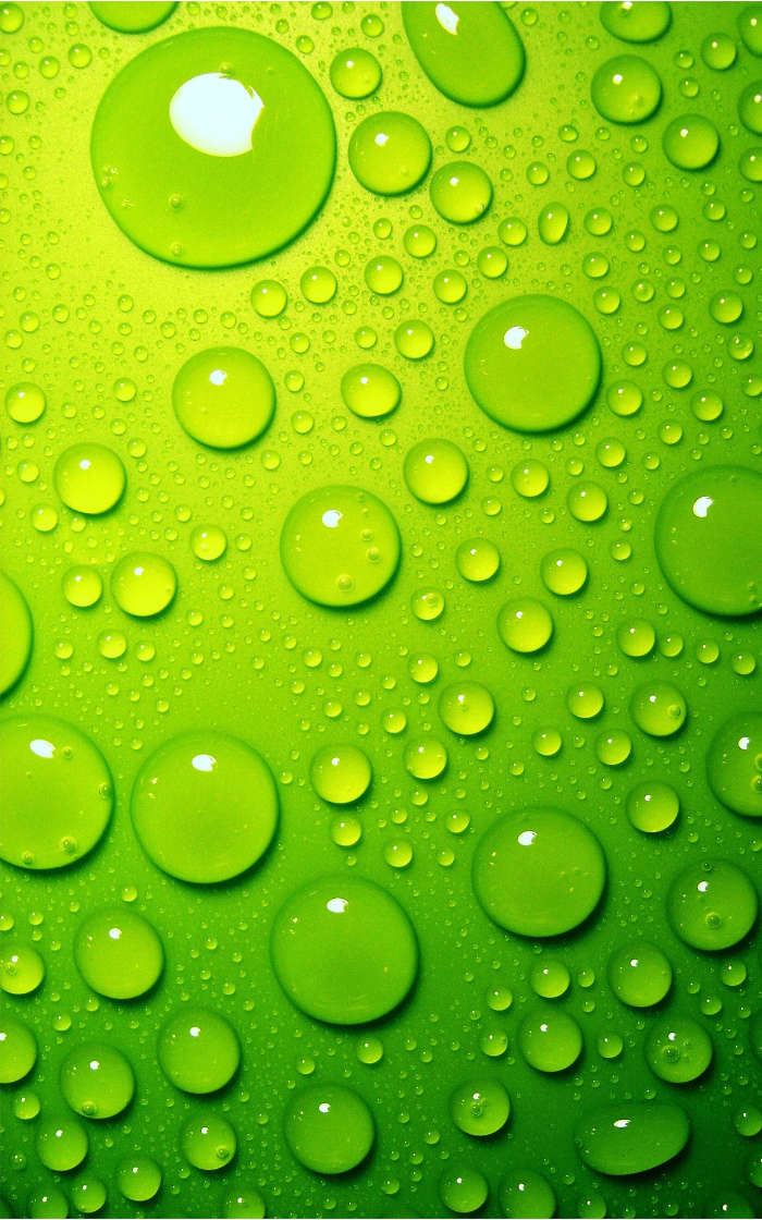 Download Mobile Wallpaper Water, Background, Drops - Green Color Wallpaper For Mobile - HD Wallpaper 