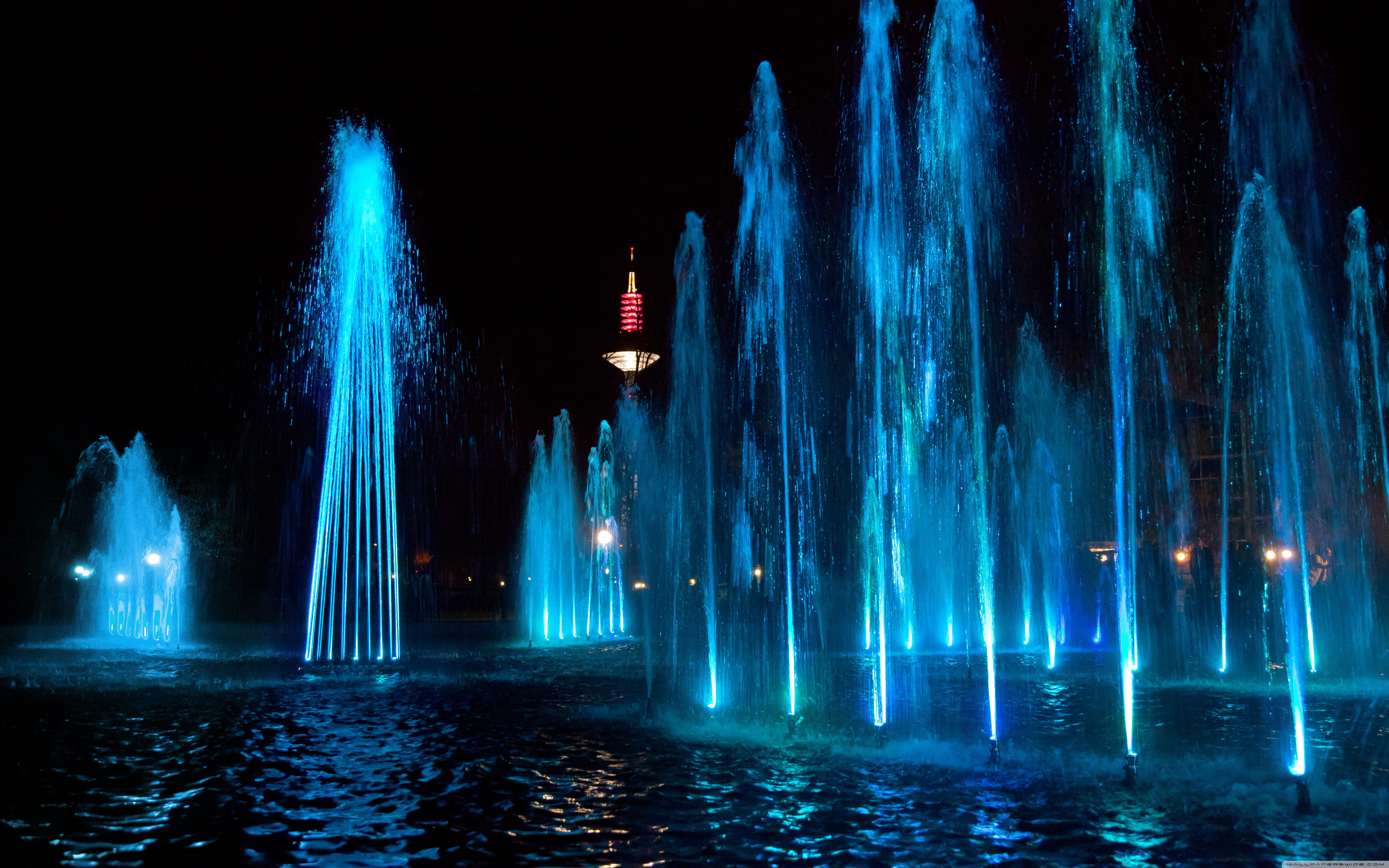 Dancing Water - HD Wallpaper 