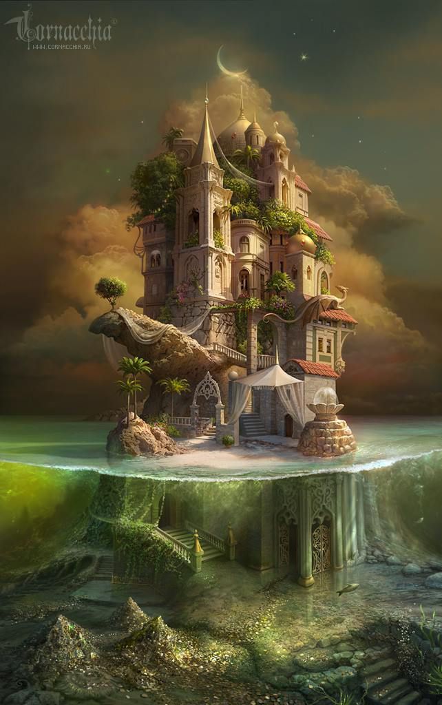 Desktop Wallpaper, Wallpaper Hd, Best Wallpaper - Fantasy Castle - HD Wallpaper 