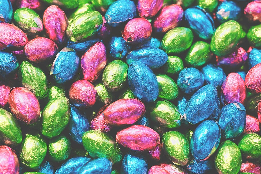 Assorted-color Pebble Lot, Assorted Chocolate Candies, - Easter Fundraising Ideas - HD Wallpaper 