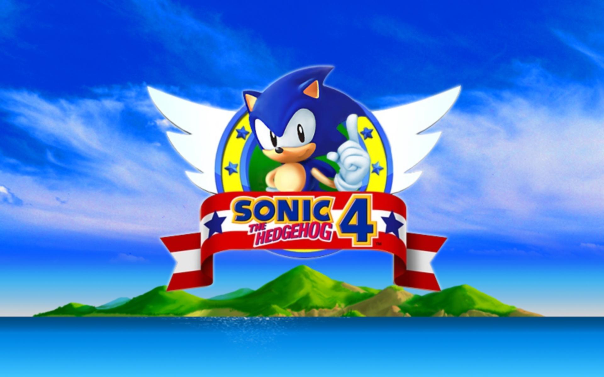 Sonic The Hedgehog Hd Desktop Wallpapers For Widescreen - Sonic The Hedgehog 4 Episode 1 Cover - HD Wallpaper 