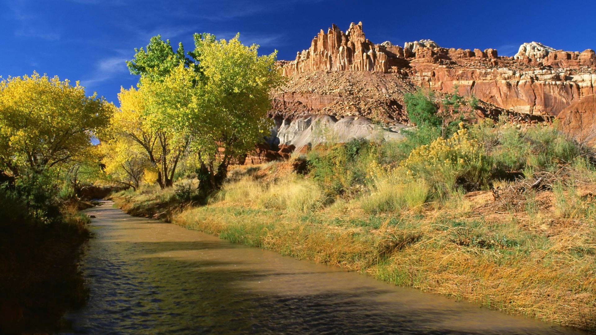 1920x1080, Cool Nature Wallpapers Hd Mountains Cool - Capitol Reef National Park - HD Wallpaper 