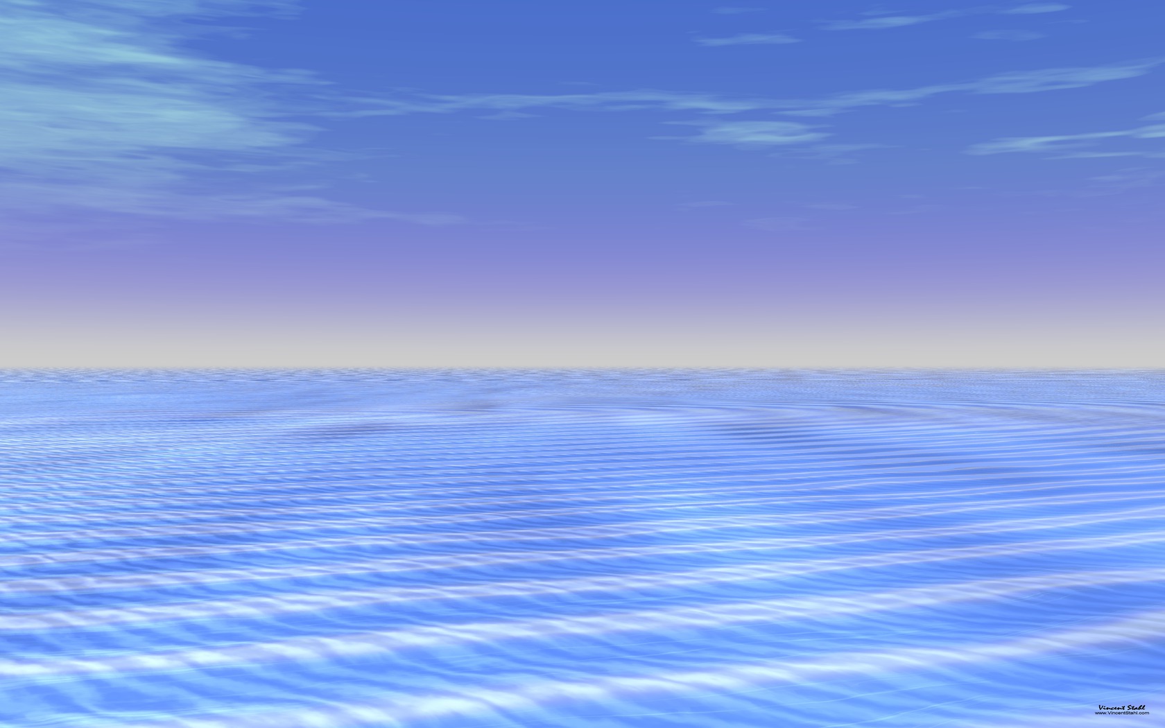 Clear Blue Water - Beach Wallpaper Desktop Blue - HD Wallpaper 