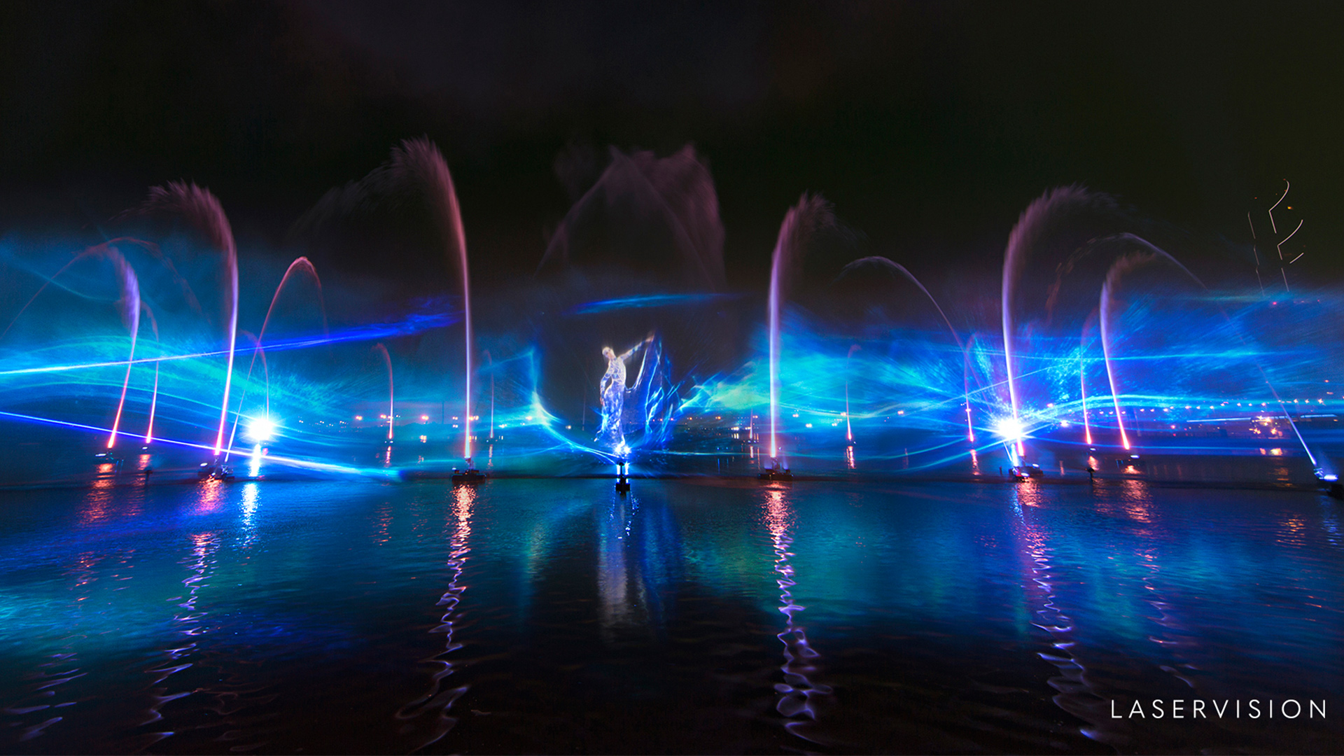 Hybrid World Water Screen - HD Wallpaper 