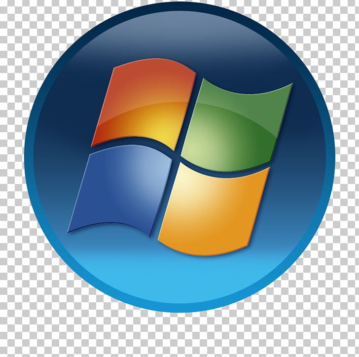 Windows 7 Logo Windows Vista Png, Clipart, Circle, - Windows 7 Icon Png - HD Wallpaper 