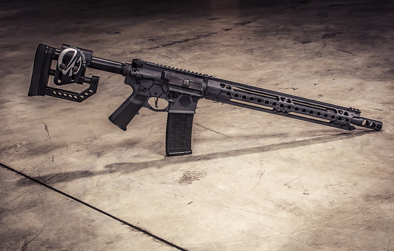 Photo Wallpaper Weapons, Background, Assault Rifle, - Lvoa C - HD Wallpaper 