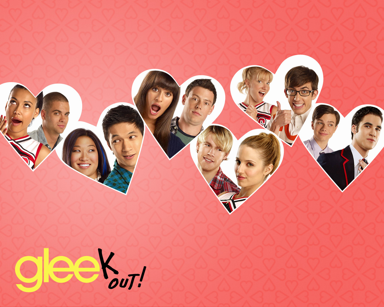 Glee Valentine - Glee Backgrounds - HD Wallpaper 