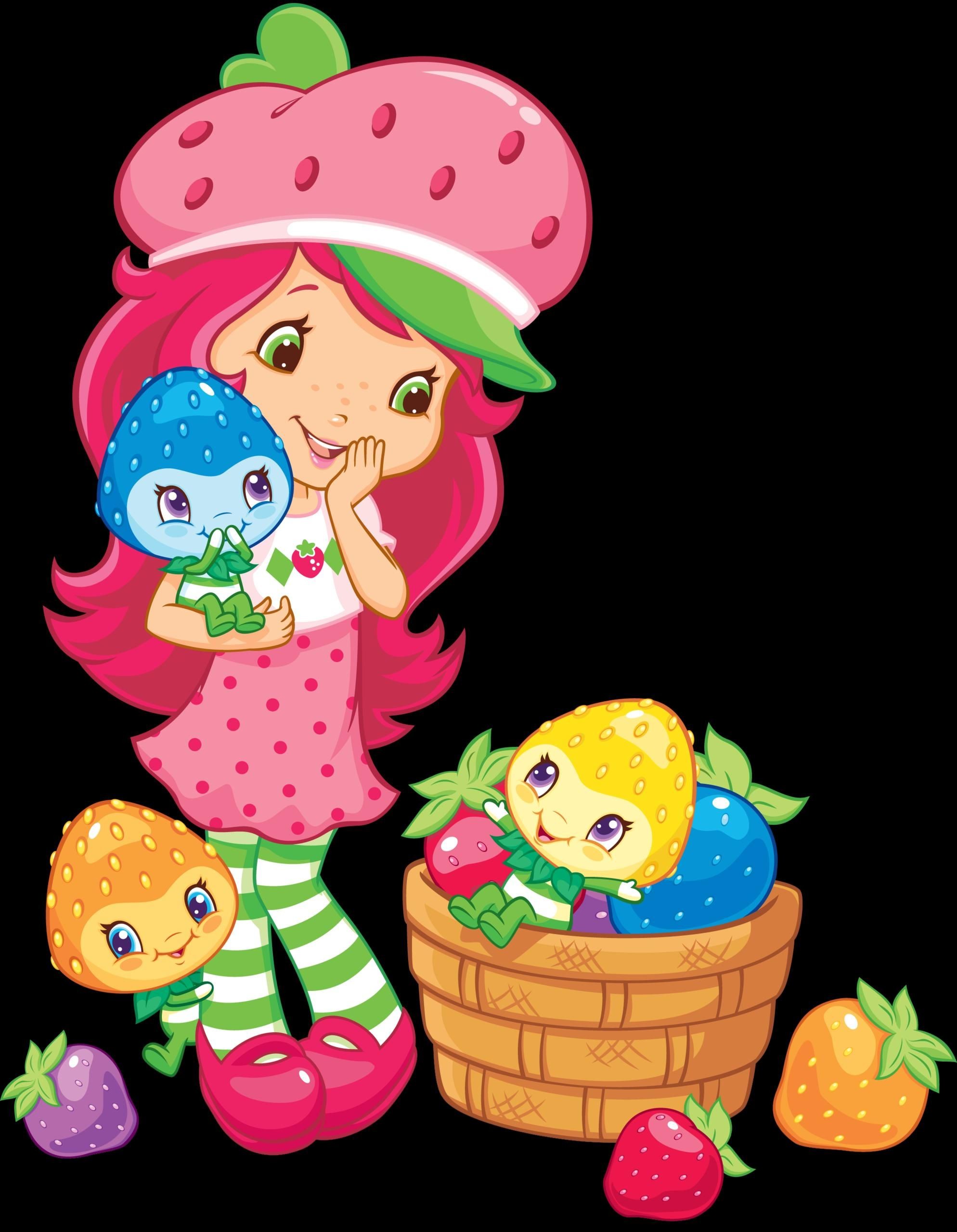 Strawberry Shortcake Backgrounds - Strawberry Shortcake Characters - HD Wallpaper 