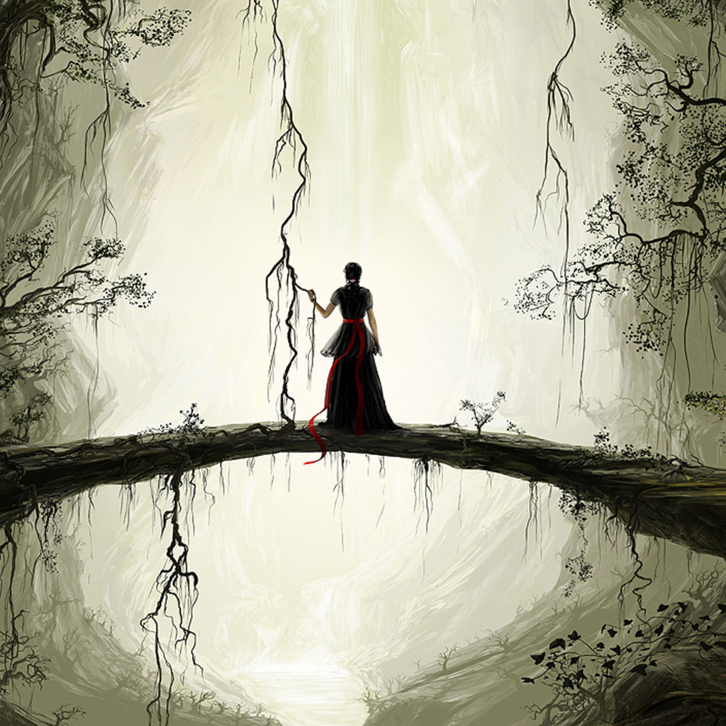 Bridge Below Wallpaper - Woman On A Journey - HD Wallpaper 