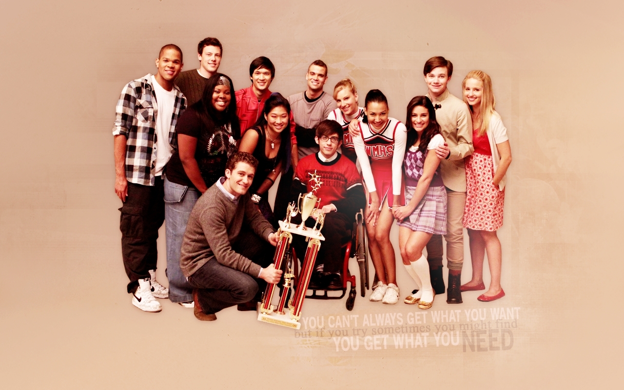Glee Cast Wallpaper - Glee Fondos De Pantalla - HD Wallpaper 