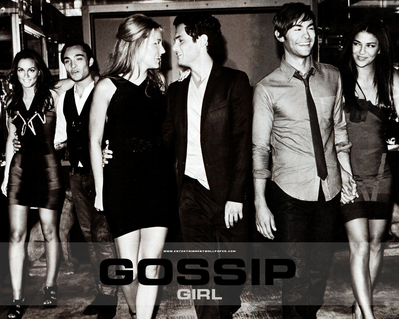 Gossip Girl Wallpapers Serena Dan Blair Chuck Nate 1280x1024 Wallpaper Teahub Io
