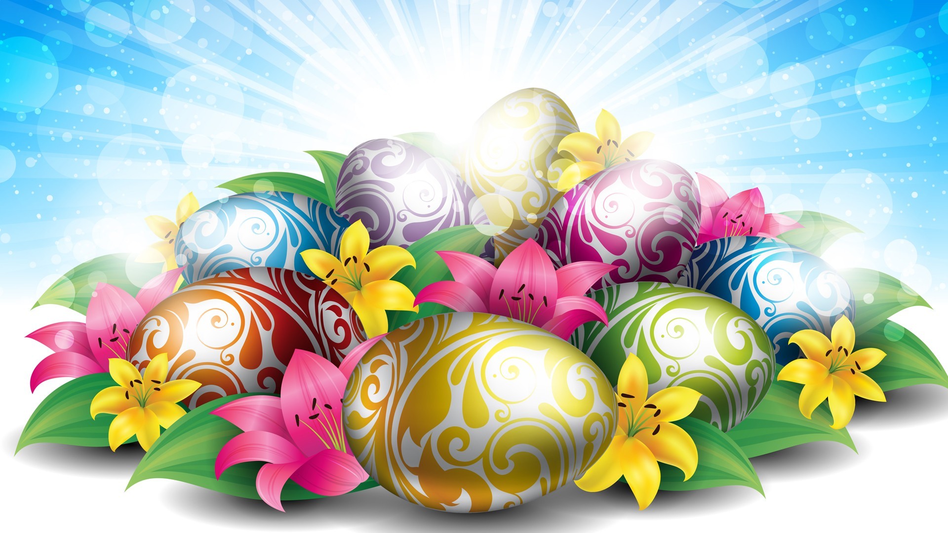 Wiki Free Easter Wallpaper Hd For Desktop 
 Data Src - Easter Candy Clip Art - HD Wallpaper 