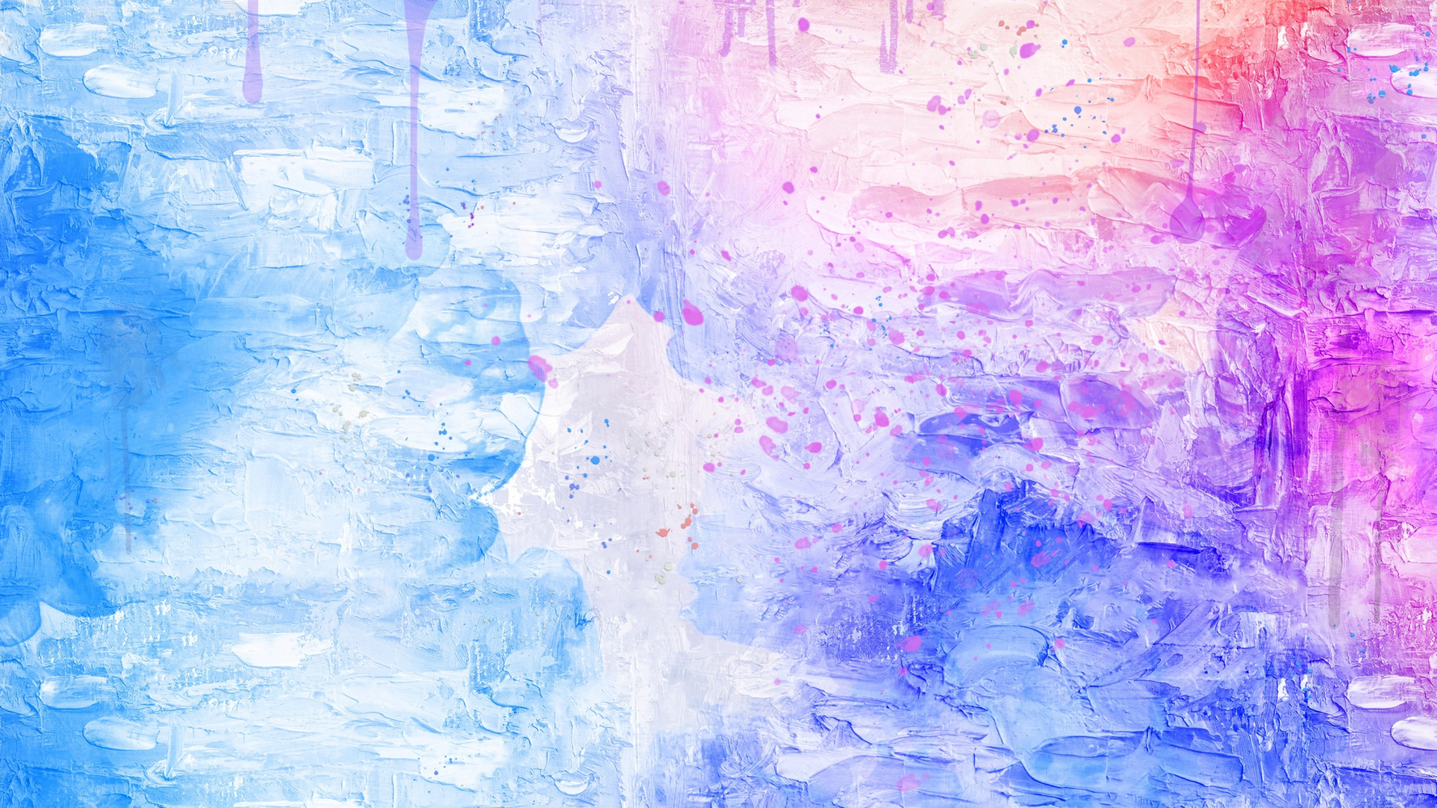 Blue, Pink, Water Colors, Art, Canvas Surface, Wallpaper - Water Background 2048x1152 Pixels - HD Wallpaper 