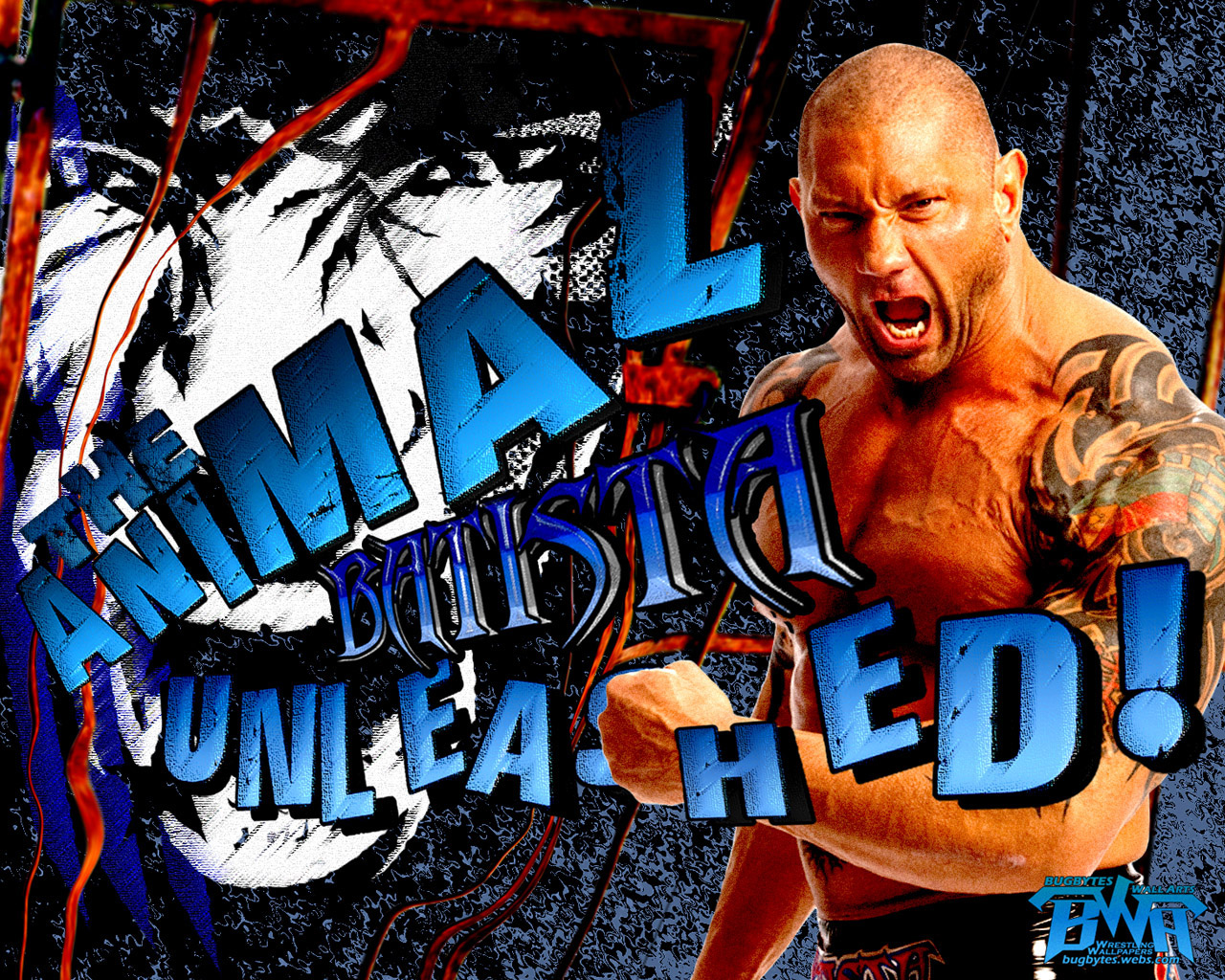 Tribal Batista Dave Wrestling - Dave Bautista - HD Wallpaper 