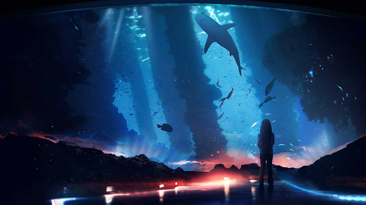 Water Dome Wallpaper Engine - Brand X Music Entrada - HD Wallpaper 