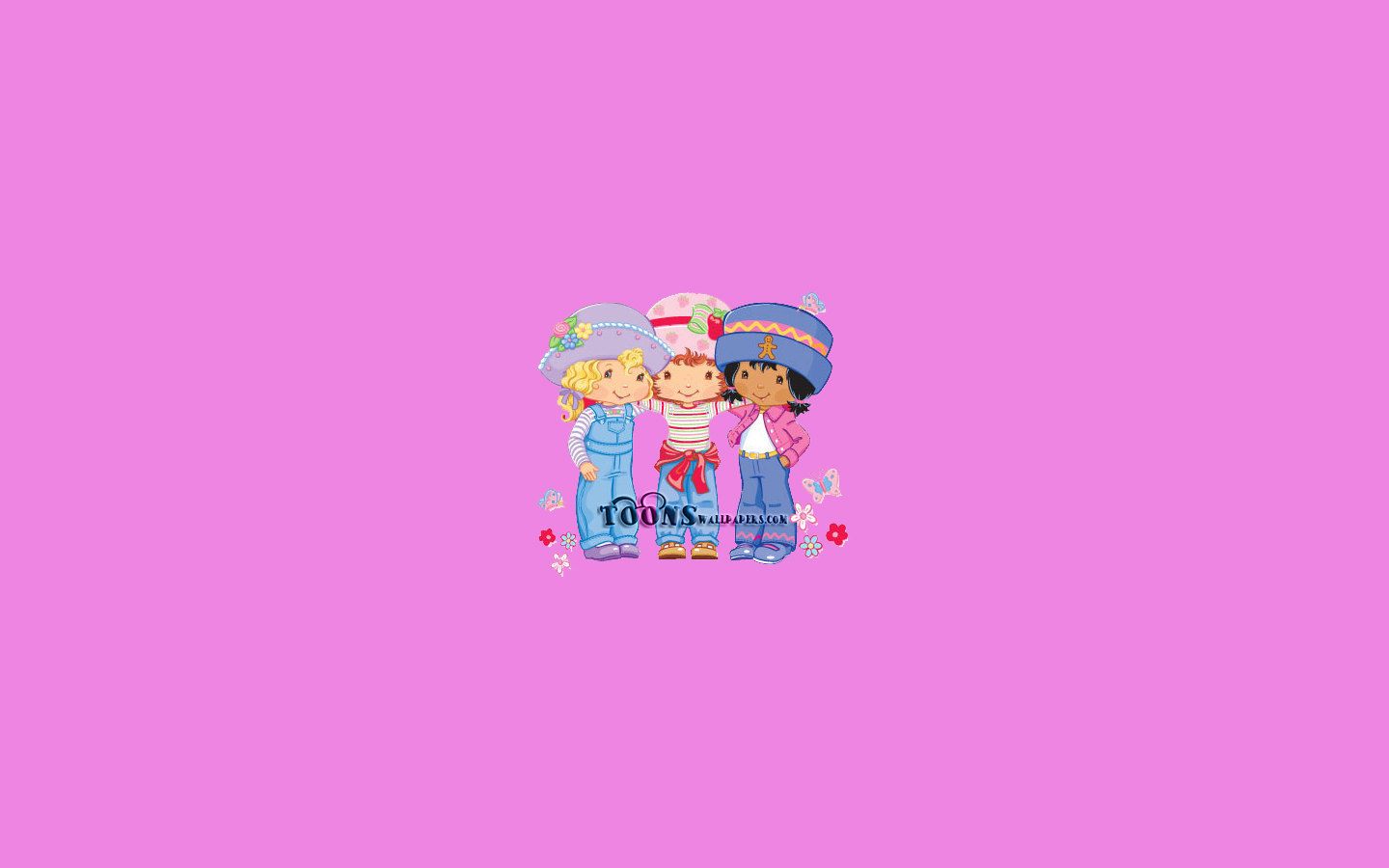 Strawberry Shortcake And Friends - HD Wallpaper 
