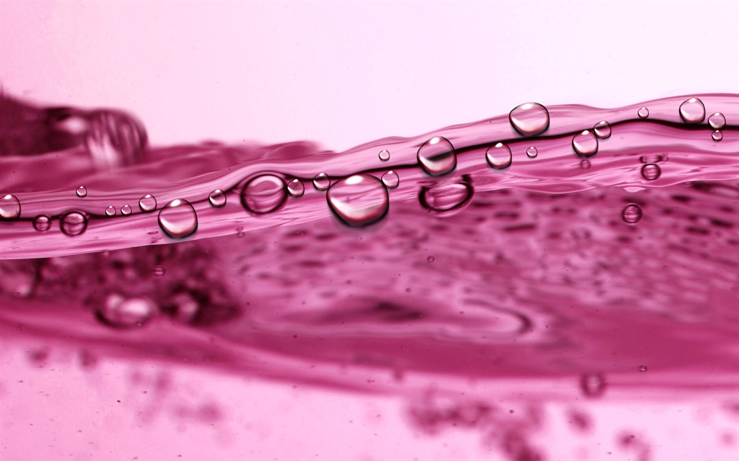 Colorful Water Drops Hd Wallpaper - Pink Water Wallpaper Hd - HD Wallpaper 
