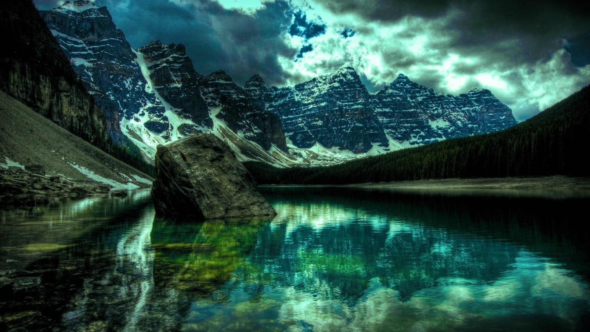 Moraine Lake - HD Wallpaper 