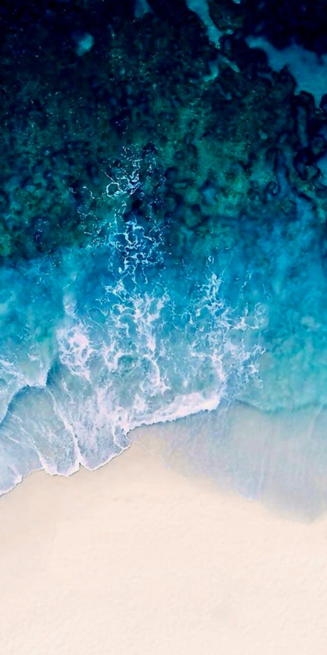 Iphone 8s Wallpaper Beach - HD Wallpaper 