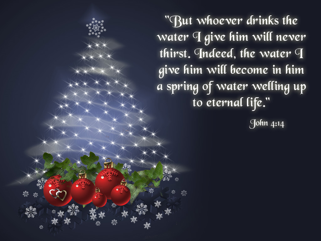 14 Spring Of Water Christian Wallpaper Free Download - Religious Merry Christmas Images Free - HD Wallpaper 