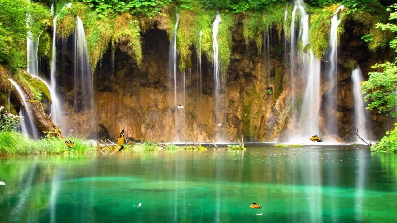 Waterfall Animated Background - HD Wallpaper 