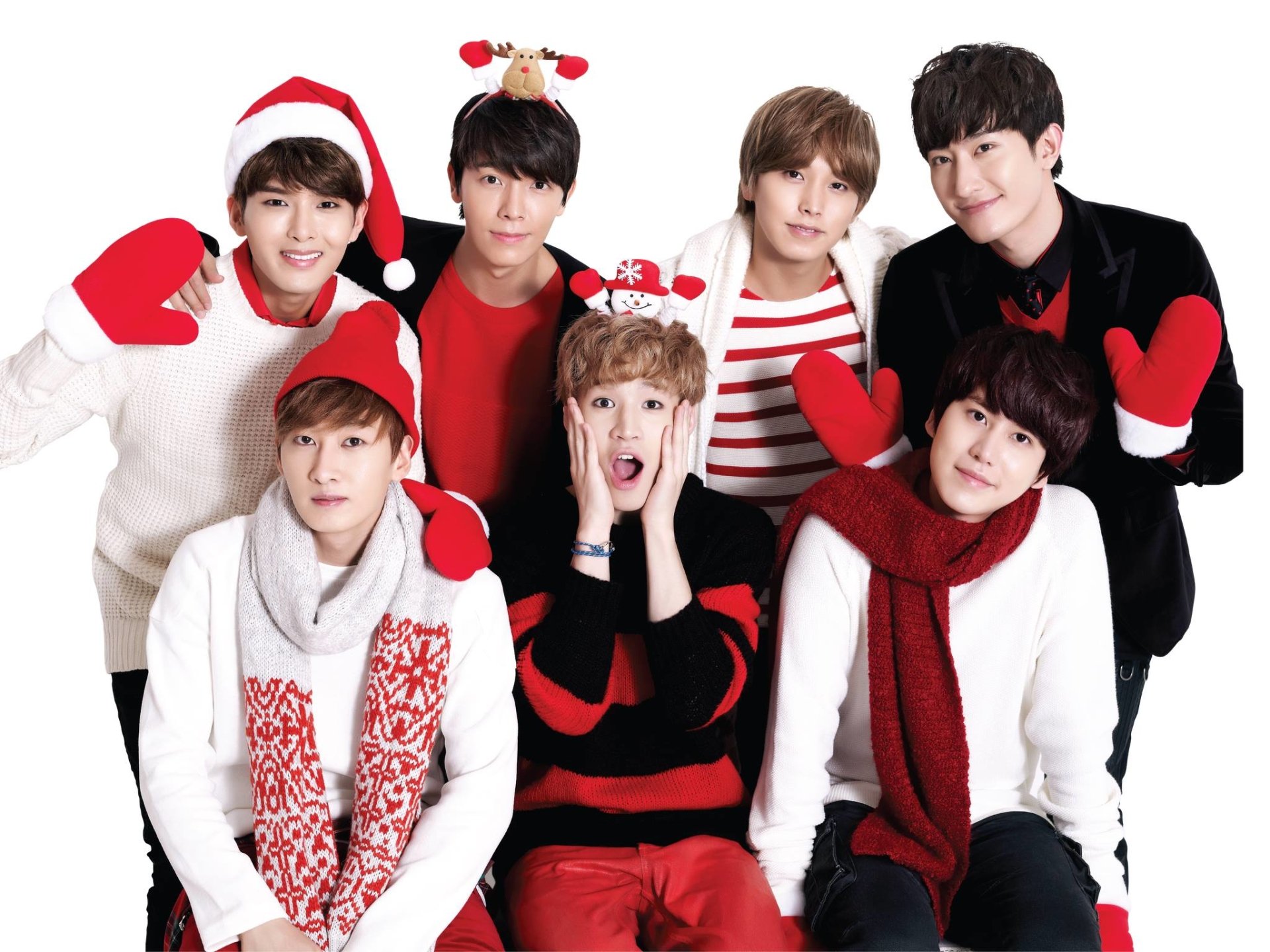 Super Junior Merry Christmas - HD Wallpaper 