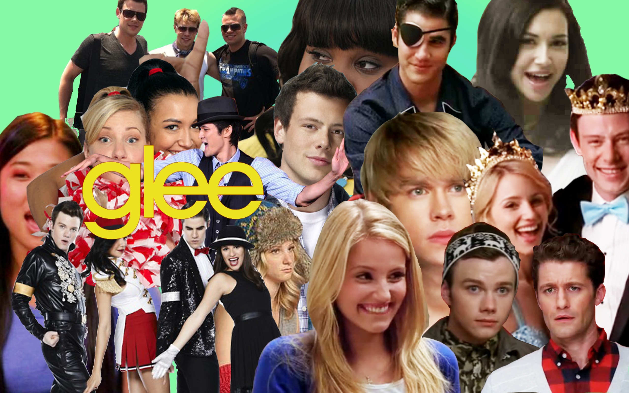 Glee Wallpaper - Glee Wallpaper Temporada - HD Wallpaper 