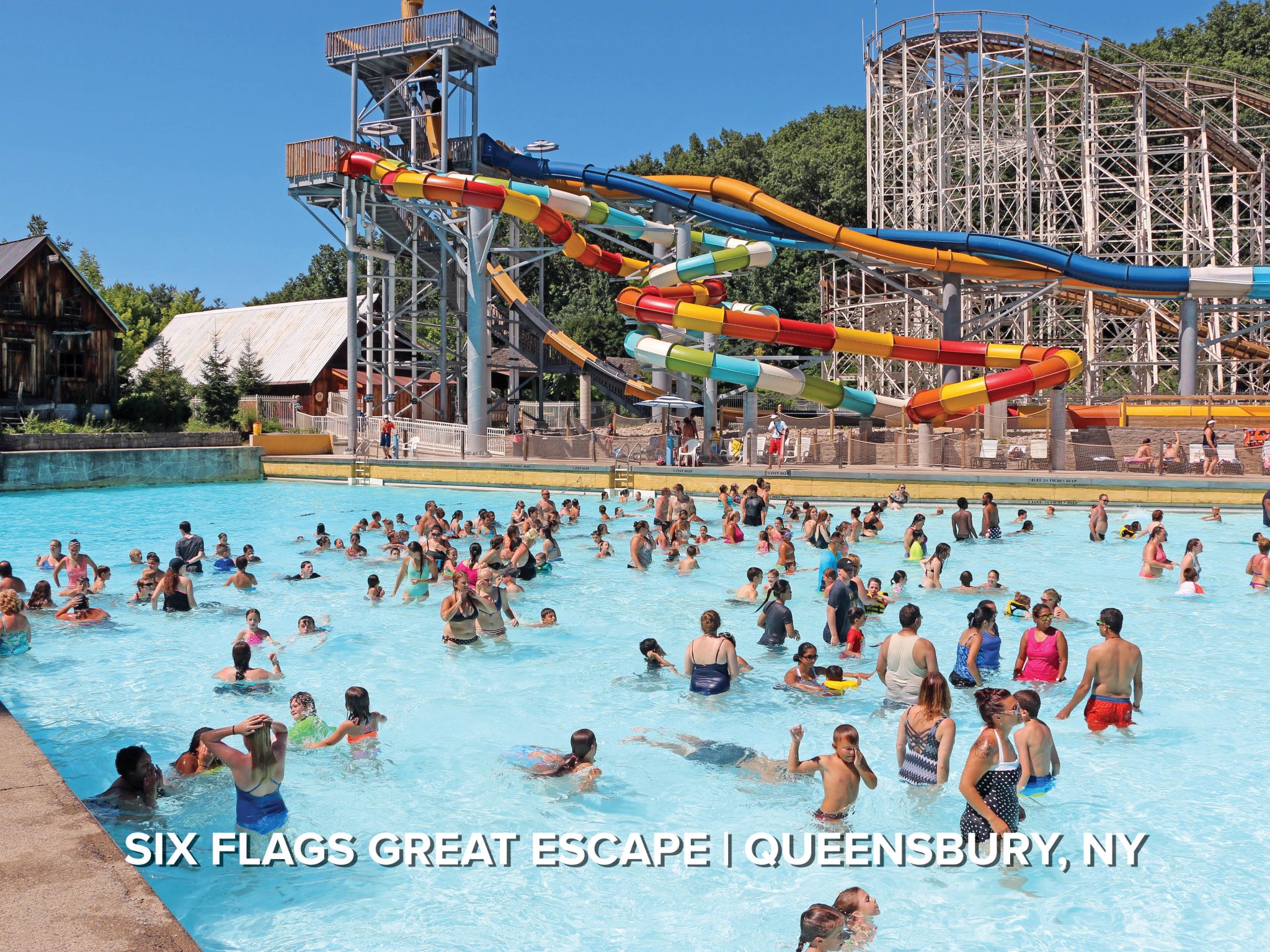 Great Escape Six Flags - Great Escape Hurricane Harbor - HD Wallpaper 