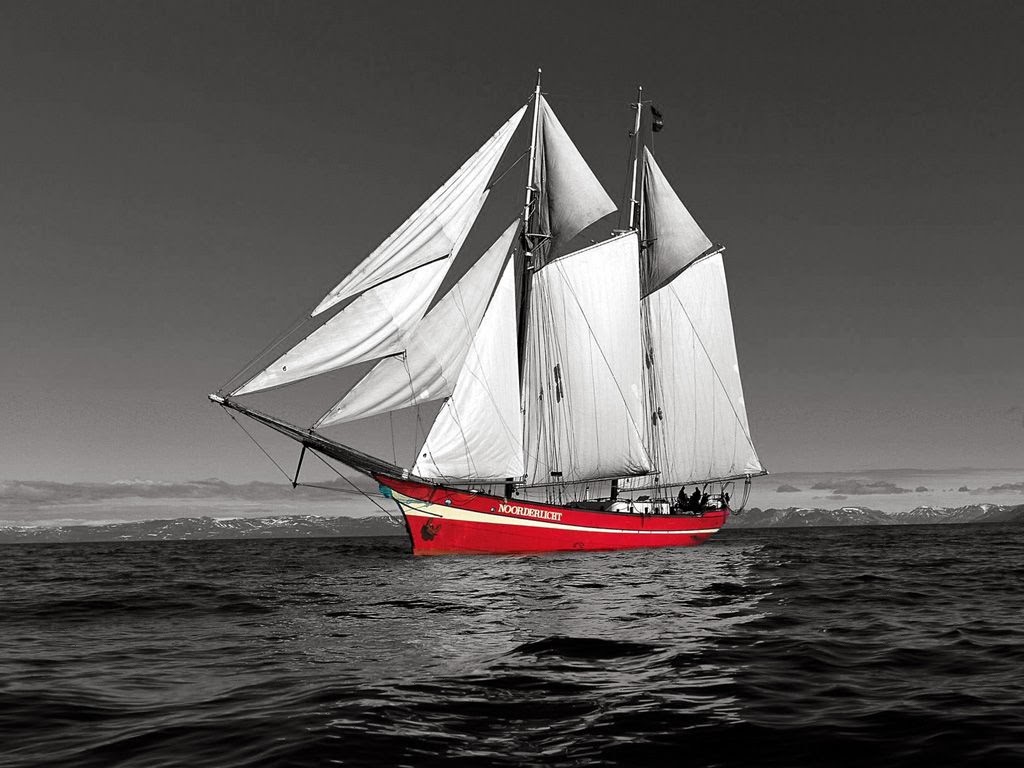 Ship Wallpaper , Pani Jahaj Wallpaper , Pan Dubbi Wallpaper - Black & White & Red - HD Wallpaper 