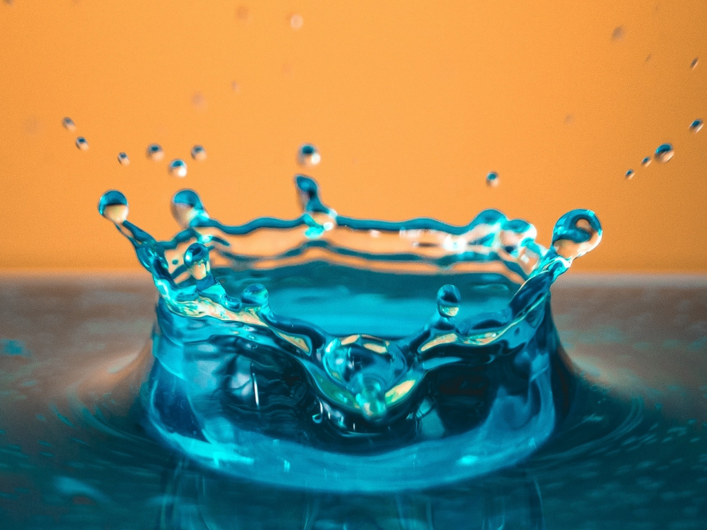 Drop, Splash, Water Splash, Close Up, Wallpaper - Samsung - HD Wallpaper 