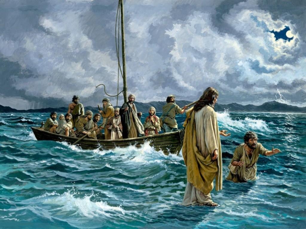 Walking On Water - Jesus Images Hd 3d Download Free - HD Wallpaper 