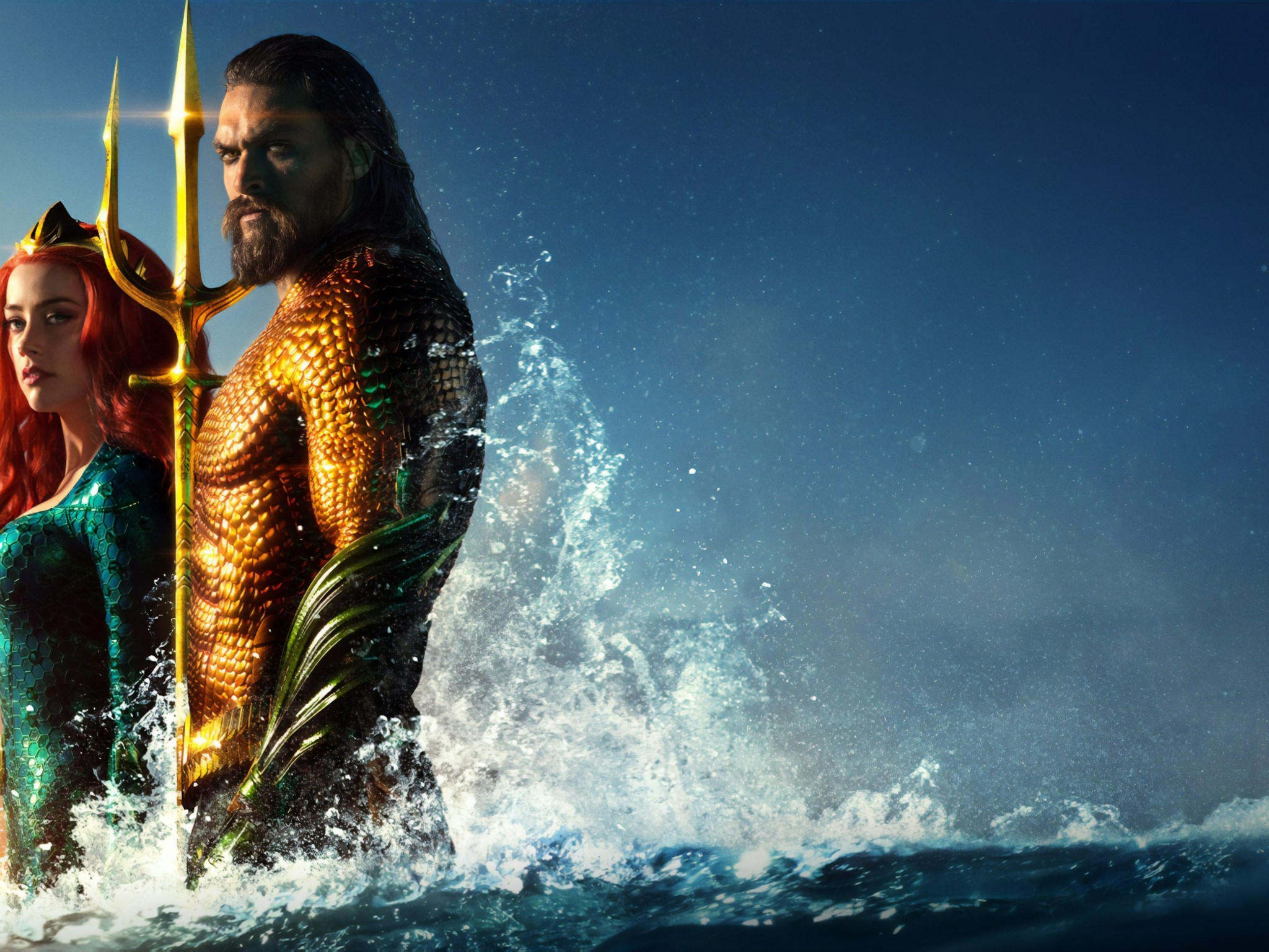 Aquaman, Mera, Water Splash - Aquaman Movie 2018 4k - HD Wallpaper 