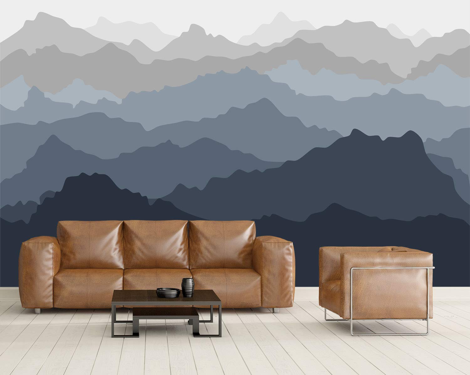 Leaf Wall Mural Gold - HD Wallpaper 