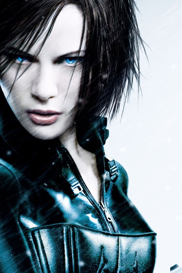 Kate Beckinsale Underworld Face - HD Wallpaper 