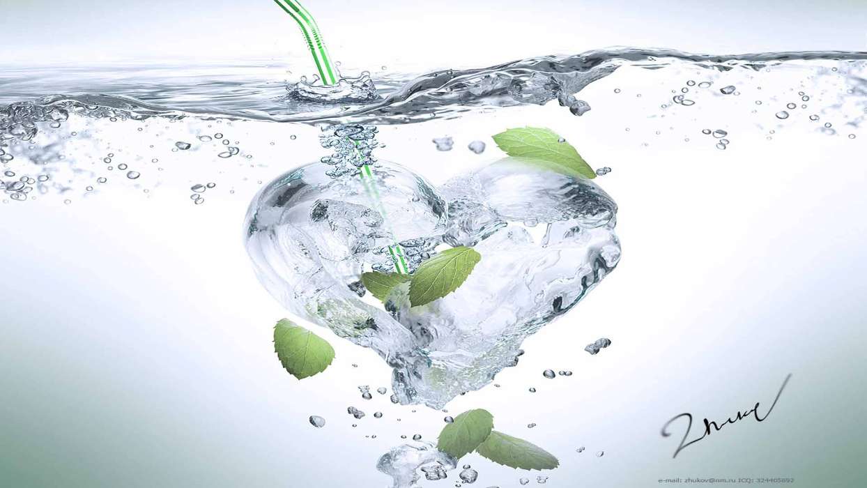 Download Mobile Wallpaper Holidays, Water, Background, - Рабочий Стол Обои Оригинальные - HD Wallpaper 