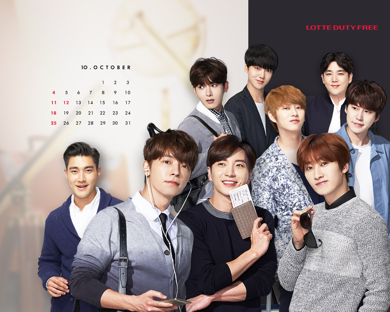 Junior1 - Lotte Duty Super Junior - HD Wallpaper 