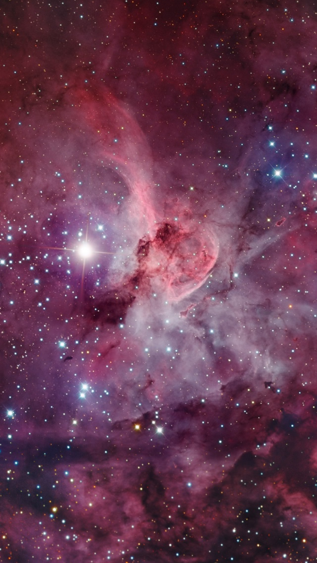 The Great Carina Nebula 2 Iphone Wallpaper - May The Gratitude In My Heart Kiss All The Universe - HD Wallpaper 