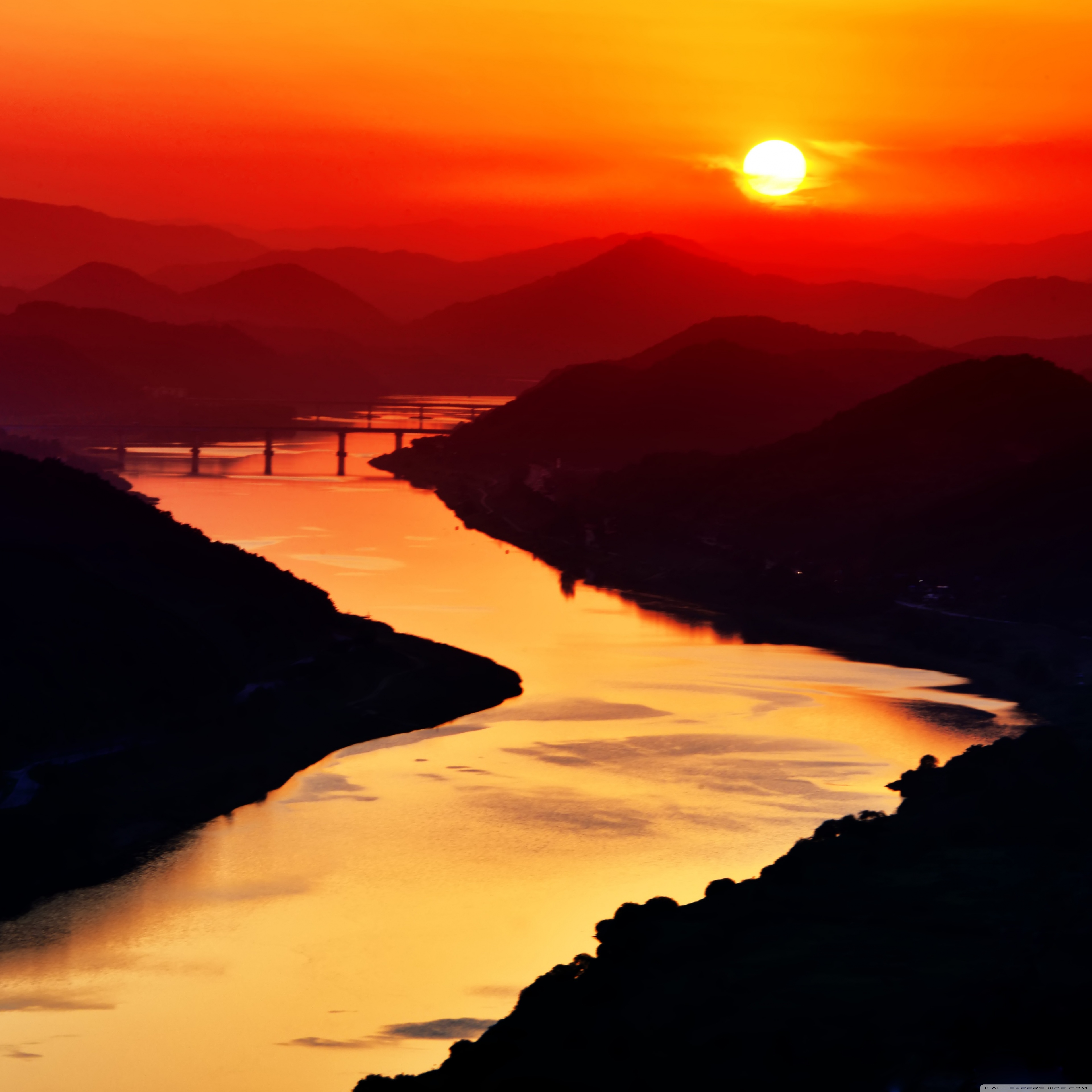 Sunset Wallpaper Hd 4k - HD Wallpaper 