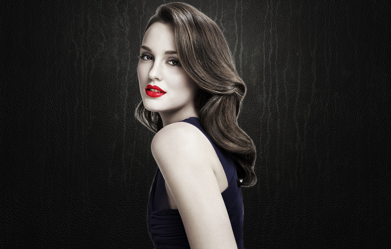 Photo Wallpaper Actress, Singer, Leighton Meester, - Aneethun Dia Da Beleza - HD Wallpaper 